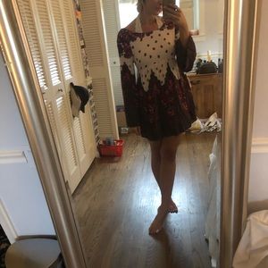 Vintage free people backless dress